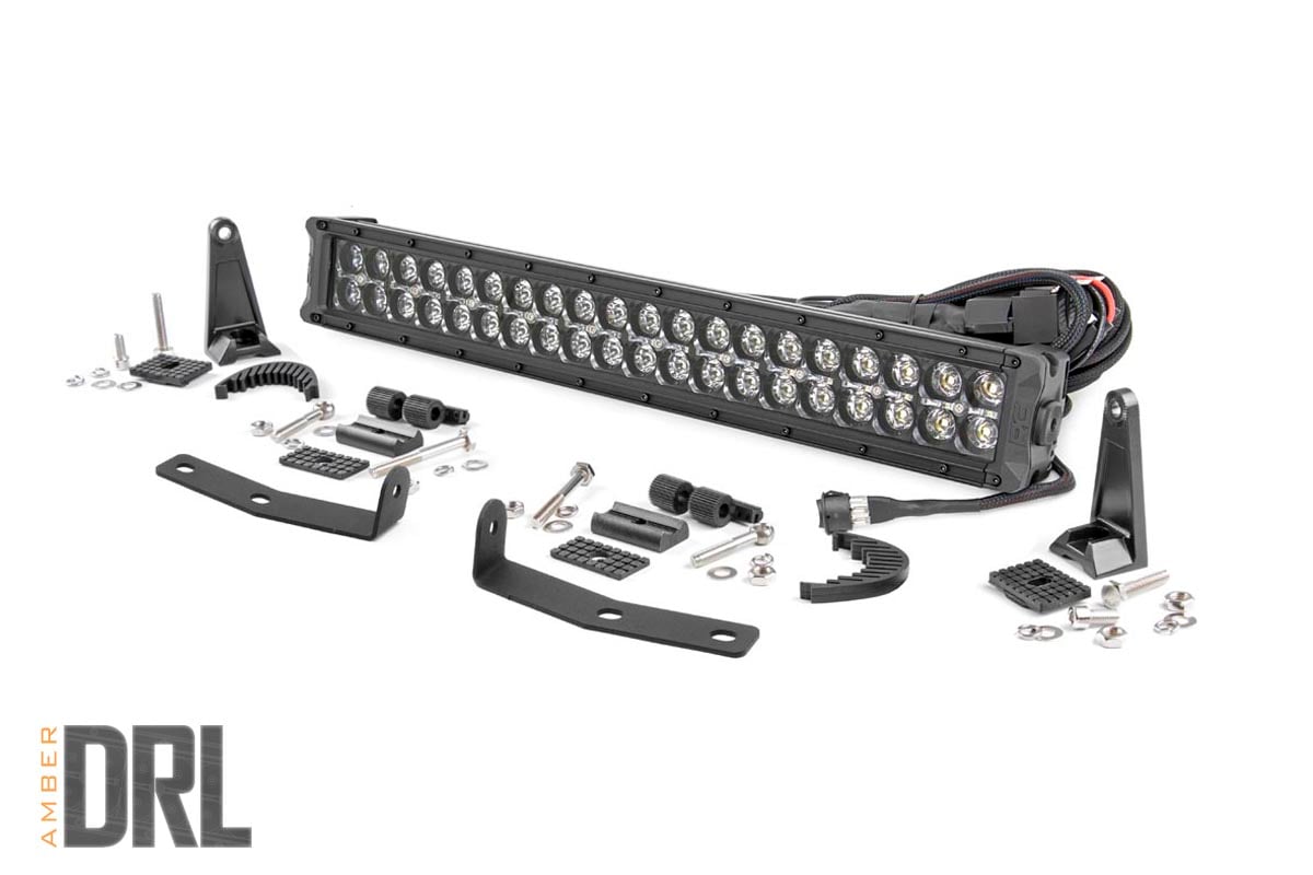 Nissan Titan XD LED Light Kit - Bumper Mount - Rough Country - 20
